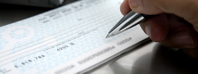cheque