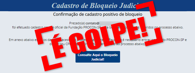 golpe email