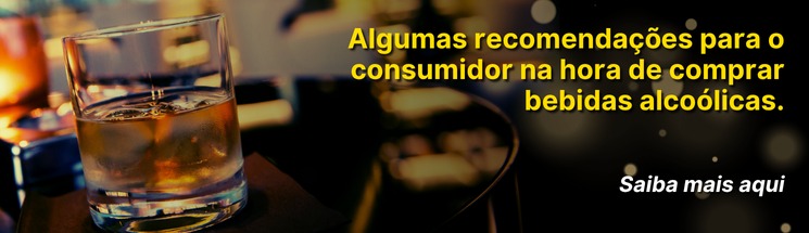 Recomendacoes bebidas alcoolicas